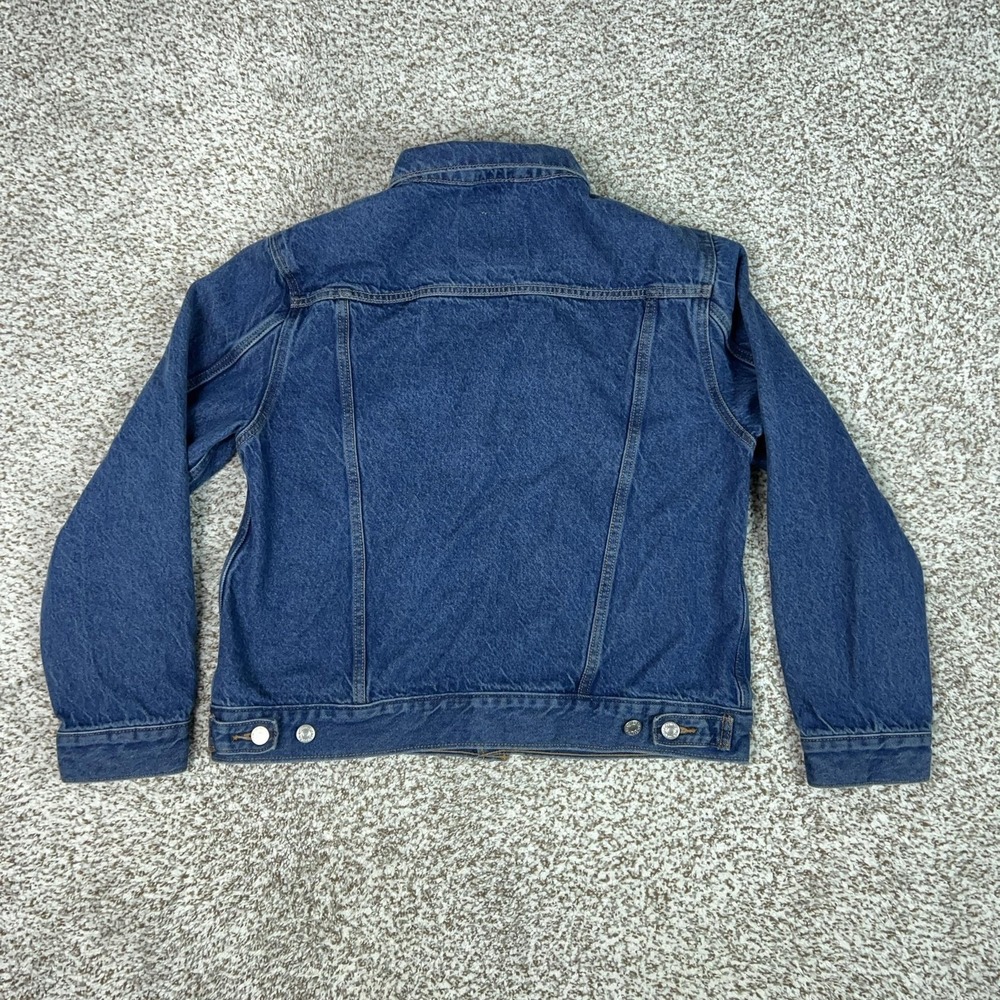 Levis Jacket Womens L Blue Jean Denim Trucker Western Casual Workwear Classic - Picture 6 of 9